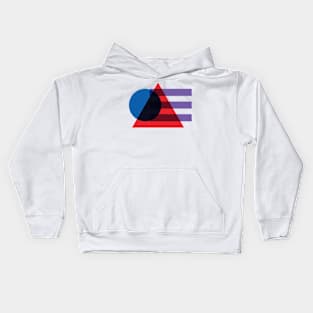 Messing with Shapes (v 1) Kids Hoodie